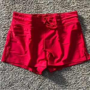 NWT Red Swim Shorts
